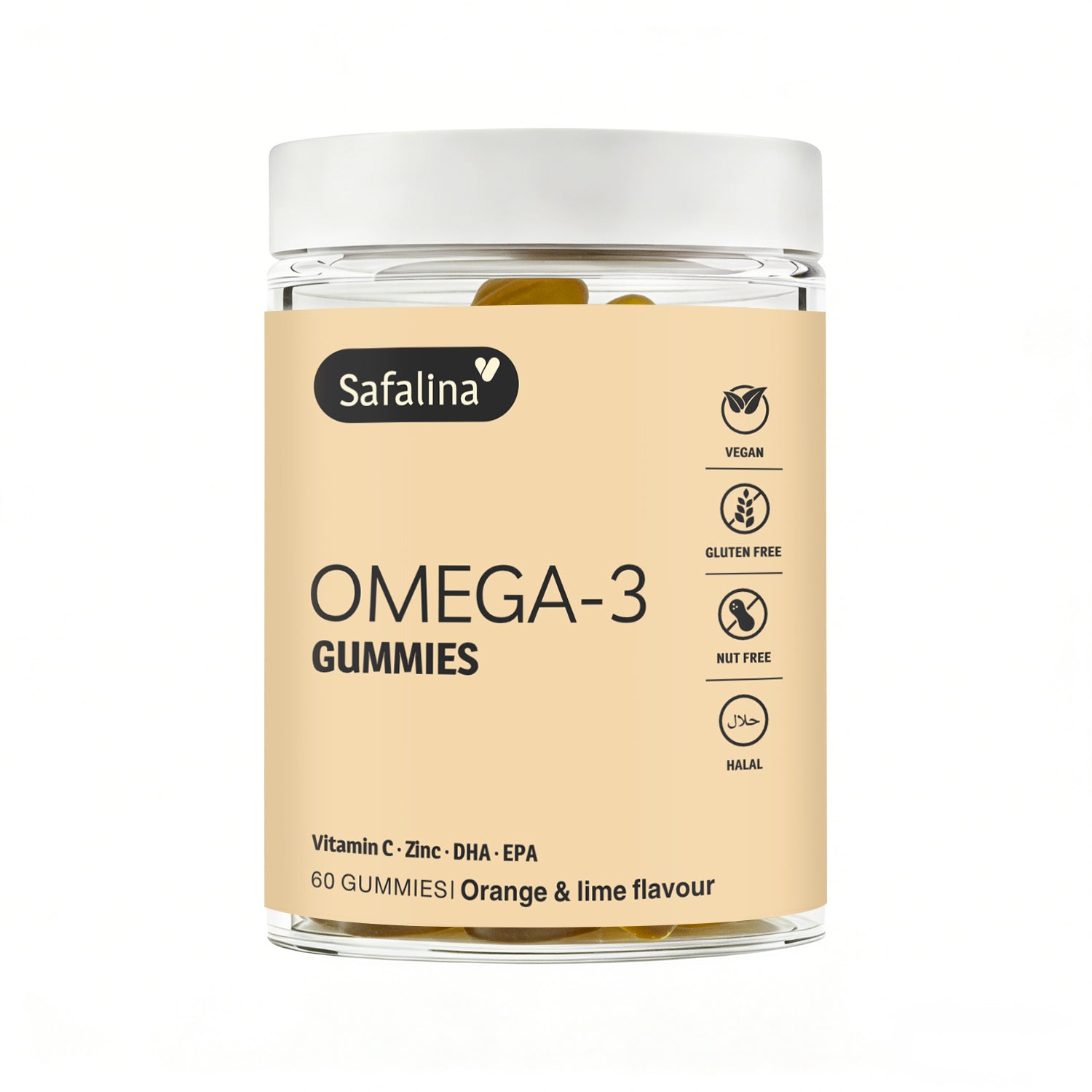 Omega 3 Fish Oil Gummies – met DHA & EPA