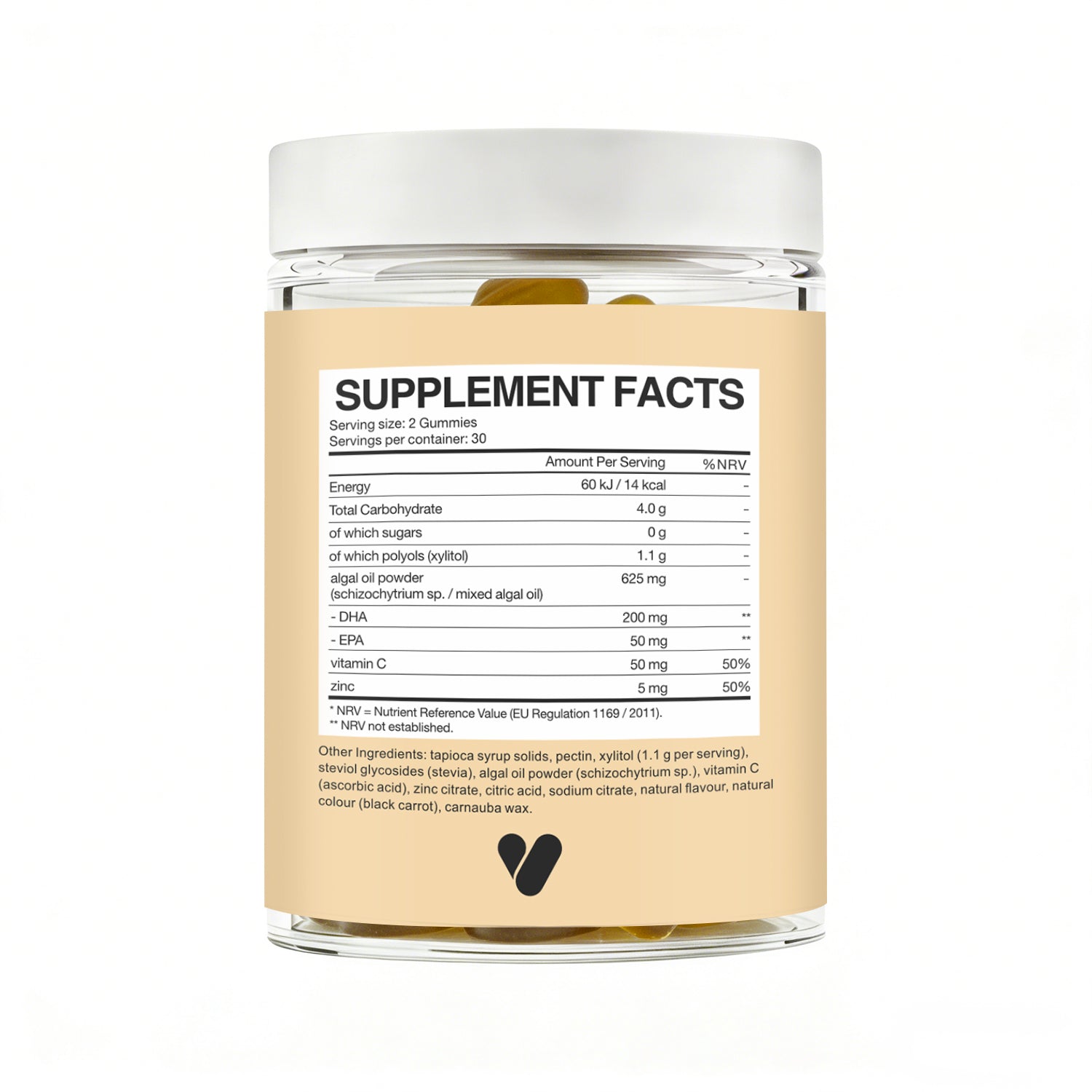 Omega 3 Fish Oil Gummies – met DHA & EPA