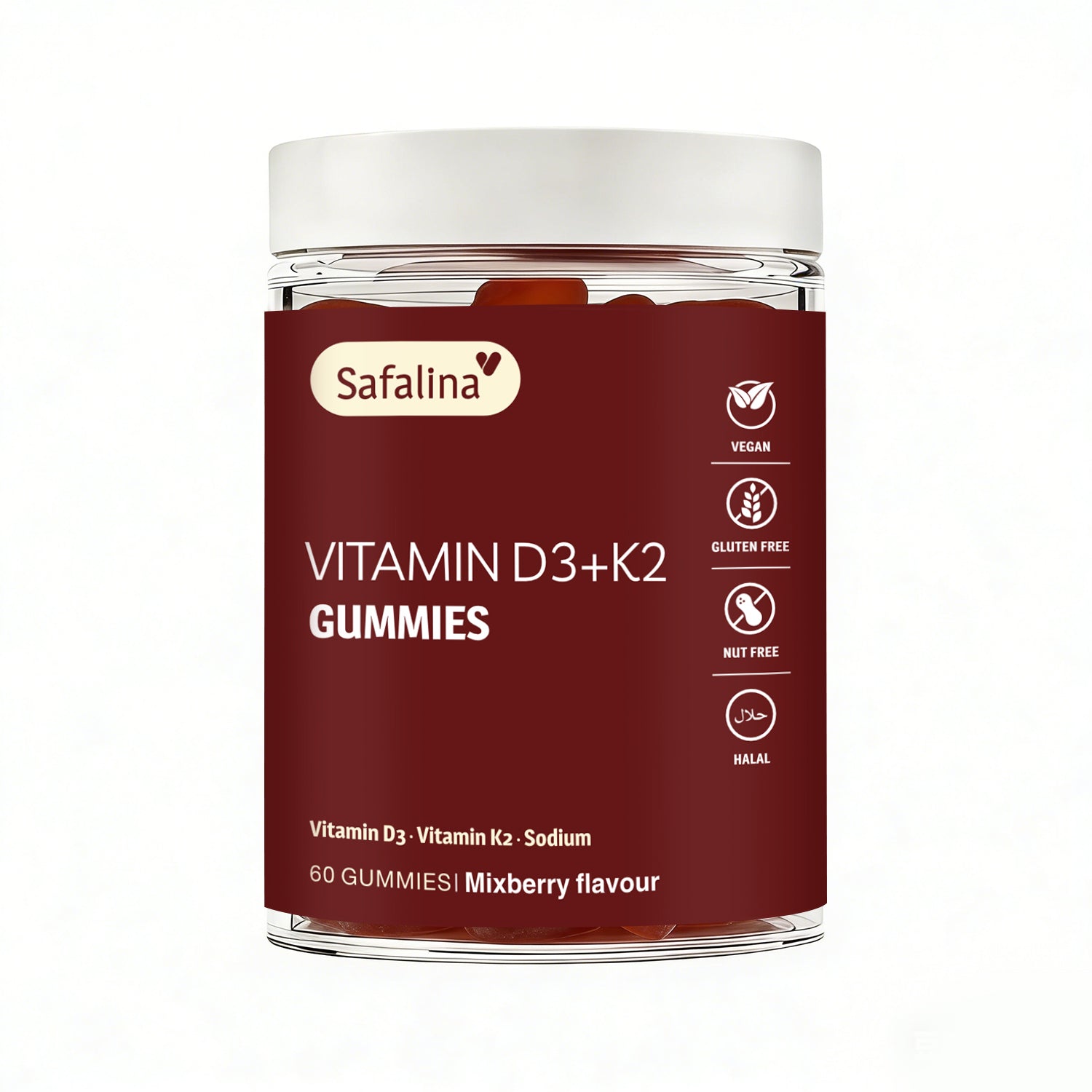 Vitamine D3 (1000 IU) + K2 (45 mcg)
